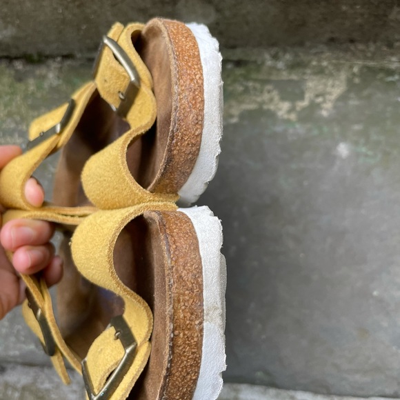 Arizona Suede Leather Ochre, soft footbed, Size 36 (5-6 US) - Picture 4 of 10